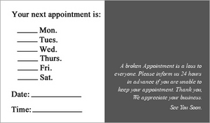 Appointment 02